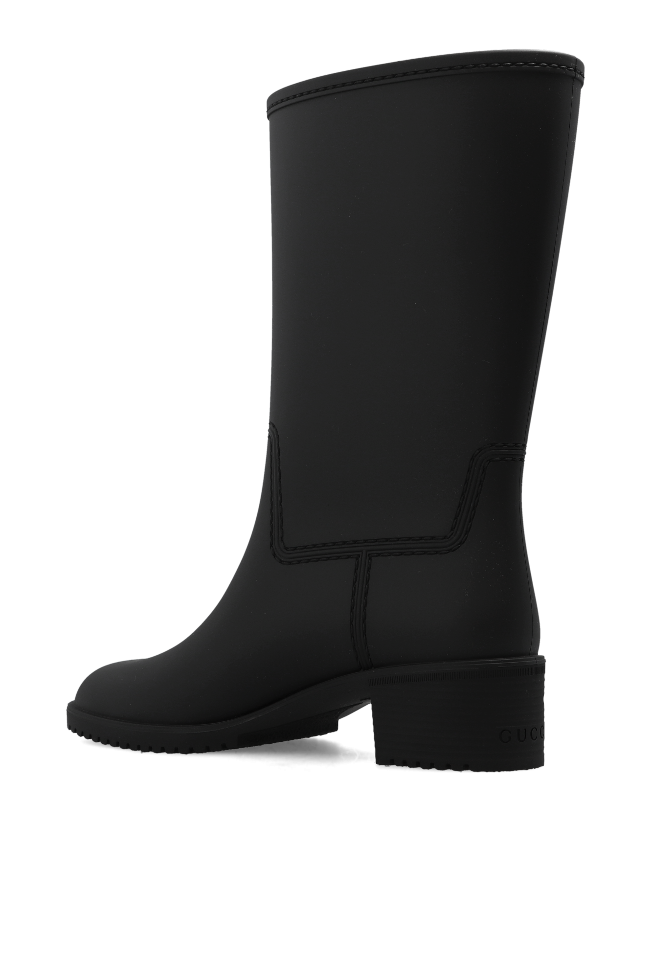 Black gucci 2024 rain boots